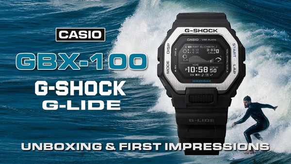 DESTINADO A VIVIR DEBAJO DEL AGUA: G-Shock GBX-100-7