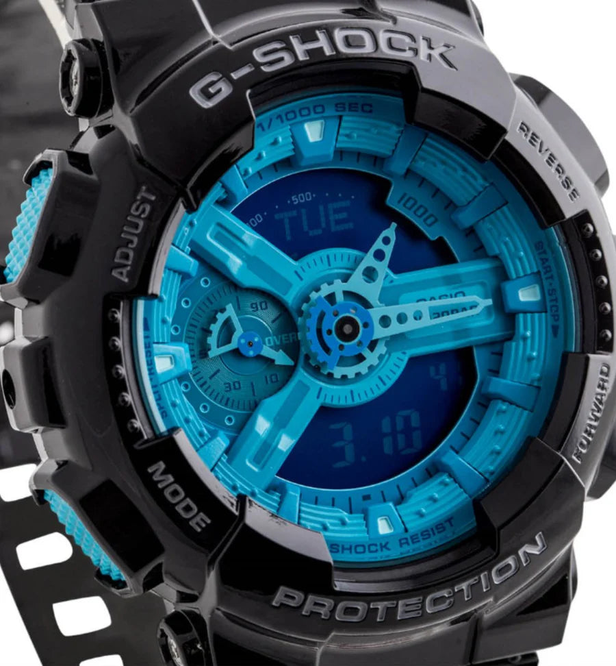 RELOJ G-SHOCK DEPORTIVO - CORREA DE RESINA | GA-110 TOP