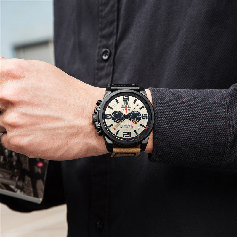 RELOJ CURREN ORIGINAL MARRÓN NARANJA NEGRO 8314 | CUR-27 - CUR-87 - CUR-110