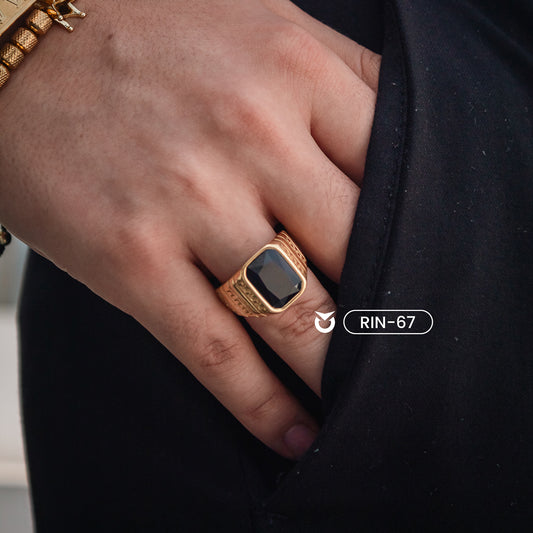 ANILLO GOD REALNESS - DORADO Y PLATEADO | RIN-66 / RIN-67 (2)