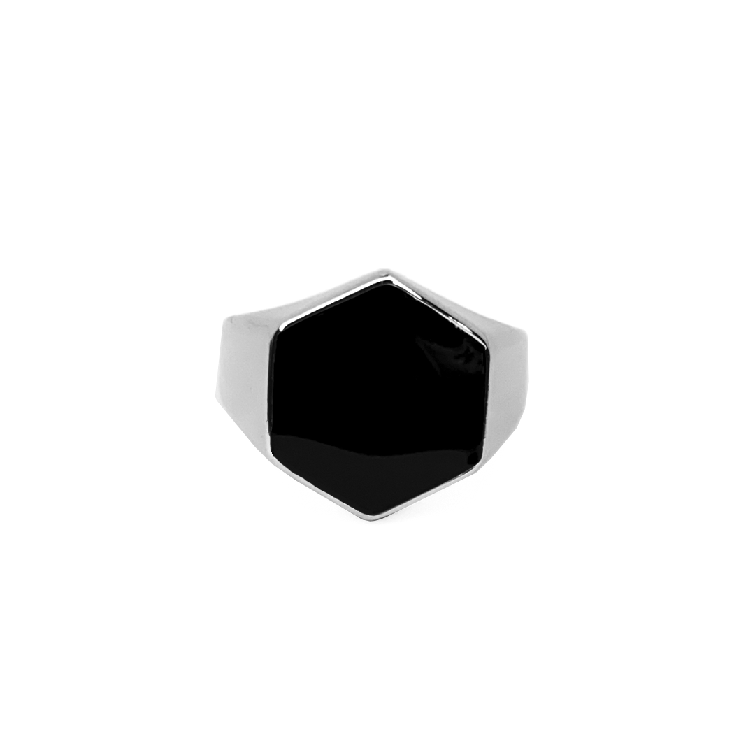 ANILLO HEX PLATEADO | RIN-24 (3)