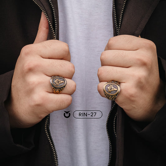 ANILLO OLD PHILO DORADO | RIN-27