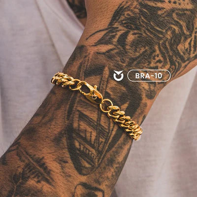 BRAZALETE ROPE PLATA I ORO | BRA-10 I BRA-11