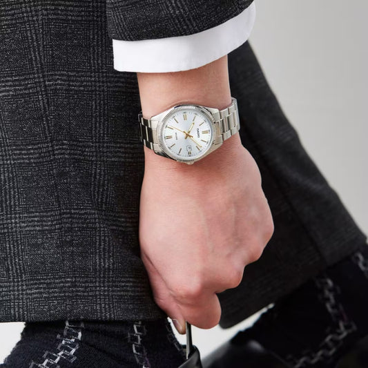 RELOJ_CASIO_ORIGINAL_ELEGANTE_PLATEADO_MTP-1302D-7A2V