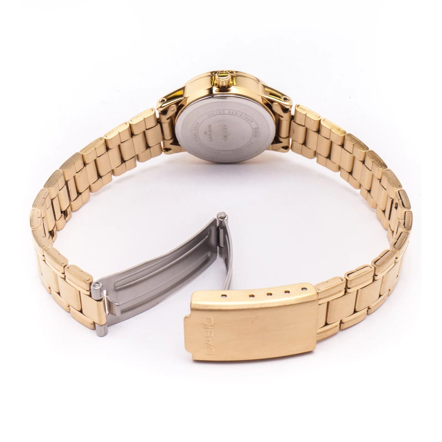 LTP-V002 | RELOJES CASIO ORIGINAL DE ACERO DORADO/PLATEADO