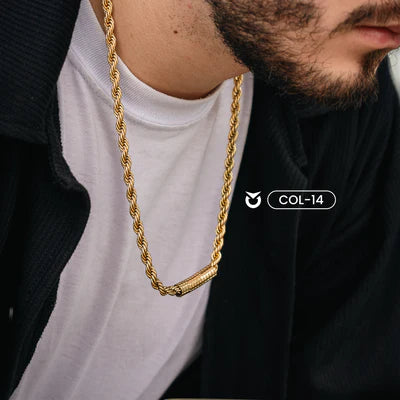 COLLAR URBANO DORADO I PLATEADO| COL-14 I COL-15 (2)