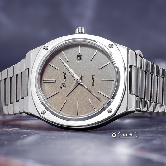RELOJ DINIMI ACERO ORIGINAL COLOR PLATEADO | DIN-5