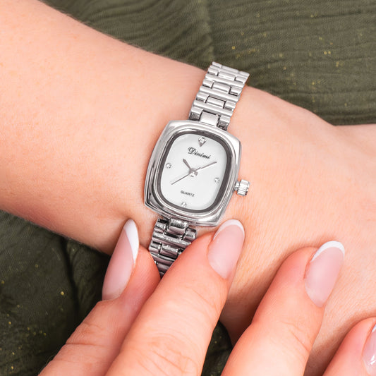 RELOJ DINIMI ORIGINAL 77121 PLATEADO DORADO ROSA | DIN-25, DIN-26, DIN-27