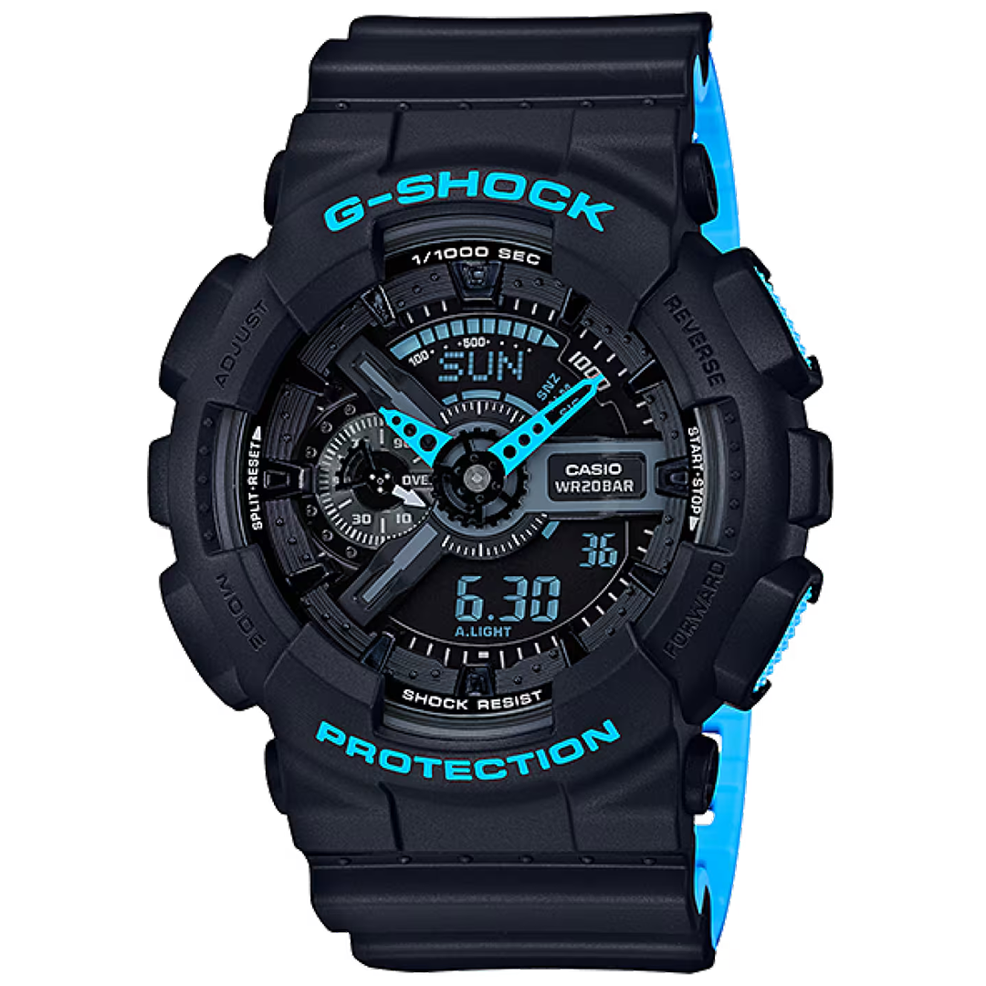 RELOJ G-SHOCK DEPORTIVO - CORREA DE RESINA | GA-110 TOP