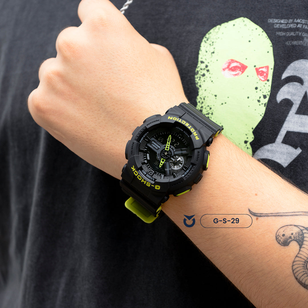 RELOJ G-SHOCK DEPORTIVO - CORREA DE RESINA | GA-110 TOP