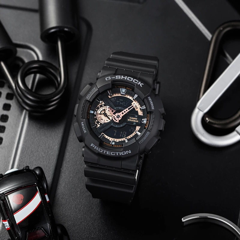 RELOJ G-SHOCK DEPORTIVO - CORREA DE RESINA | GA-110 TOP