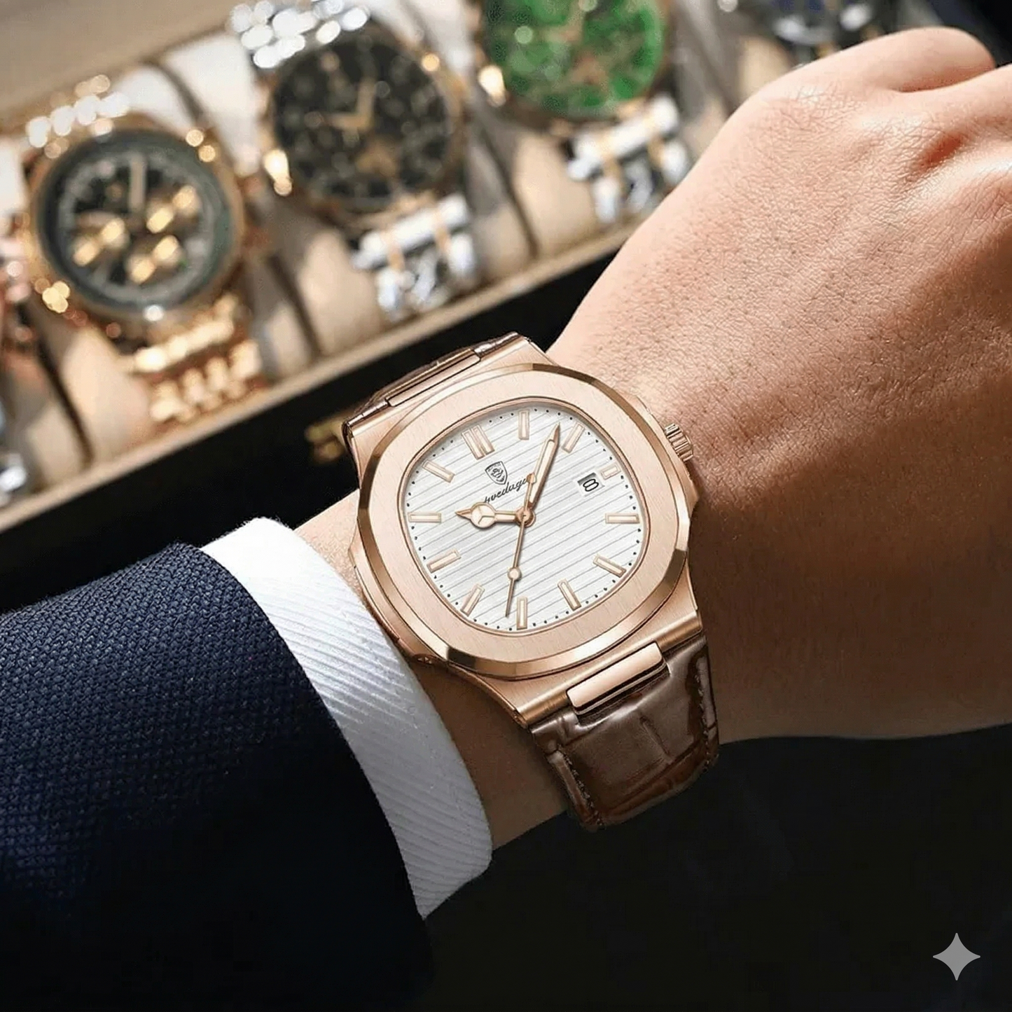 RELOJ POEDAGAR 853 ORIGINAL CUARZO | POE-70