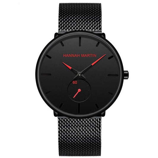 RELOJ ORIGINAL HANNAH MARTIN - ELEGANTE Y CASUAL - ROJO | HAN-65