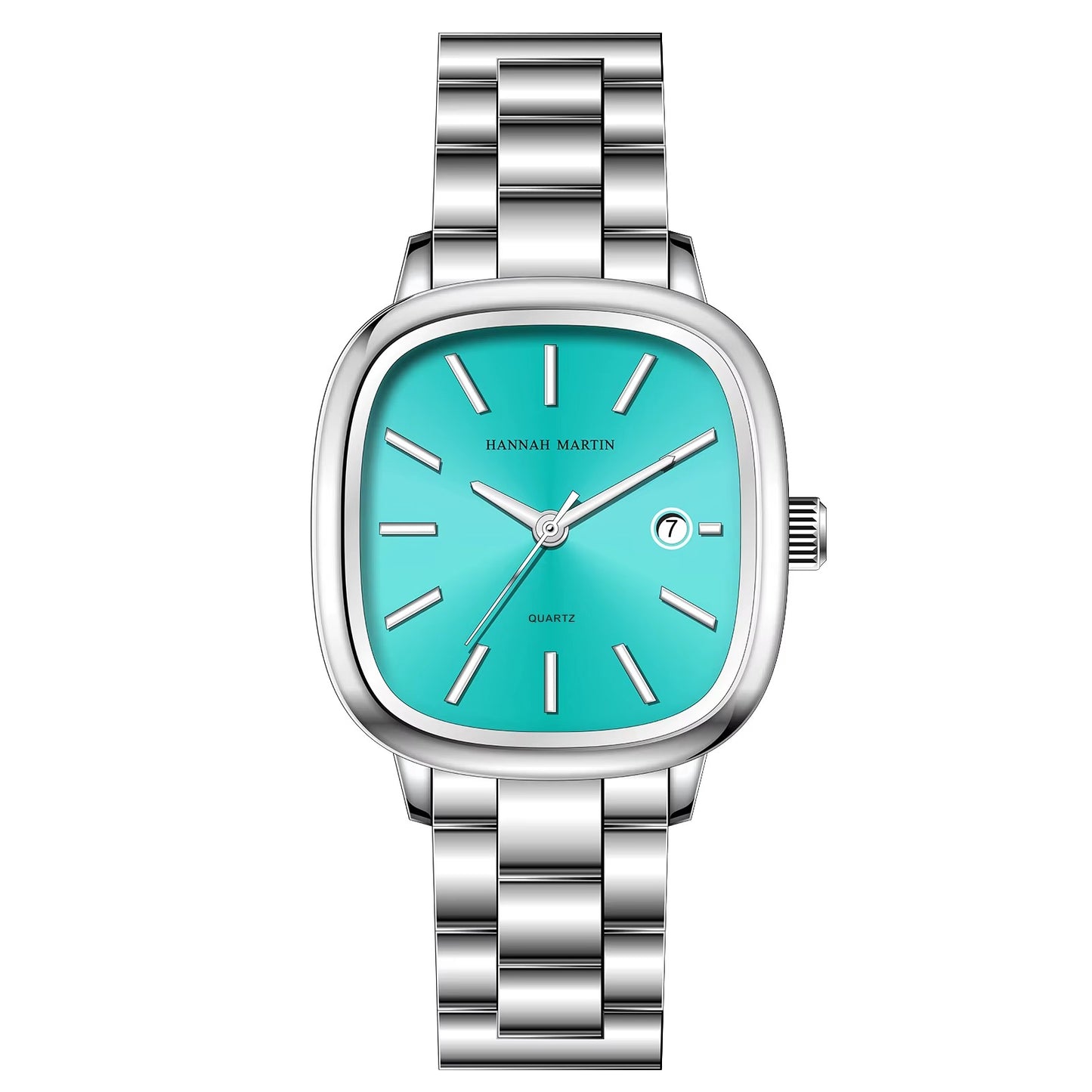 RELOJ HANNAH MARTIN ORIGINAL - ELEGANTE PLATEADO| HAN-108
