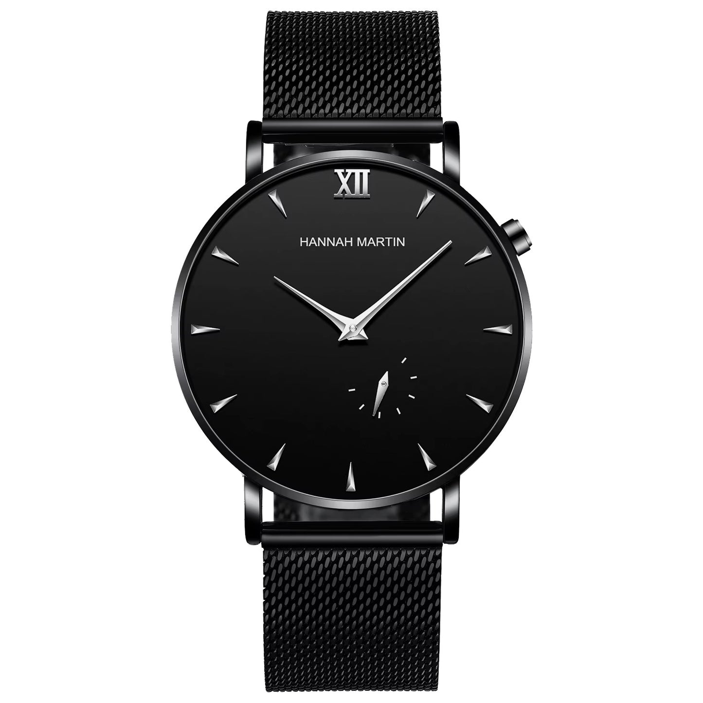 RELOJ ORIGINAL HANNAH MARTIN - ELEGANTE - NEGRO | HAN-128
