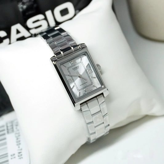 RELOJES CASIO ORIGINAL LTP-1234DD-7ADF PLATEADO | CAS-183