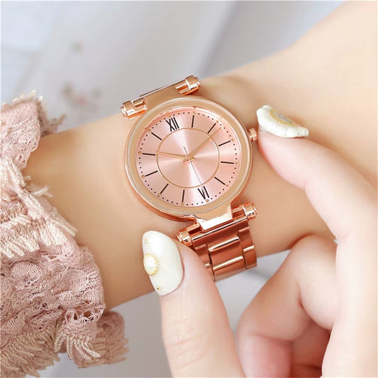RELOJ MINIFOCUS MUJER - ELEGANTE DORADO | MIN-17