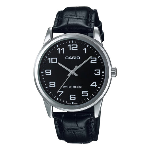 RELOJ CASIO DE CUERO PARA PAREJA DE COLOR NEGRO | CAS-40, CAS-229