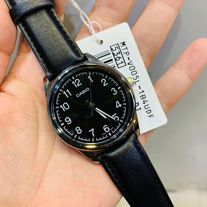 MTP-V005 | RELOJ CASIO ORIGINAL DE CUERO | SKU: CAS-231, CAS-233