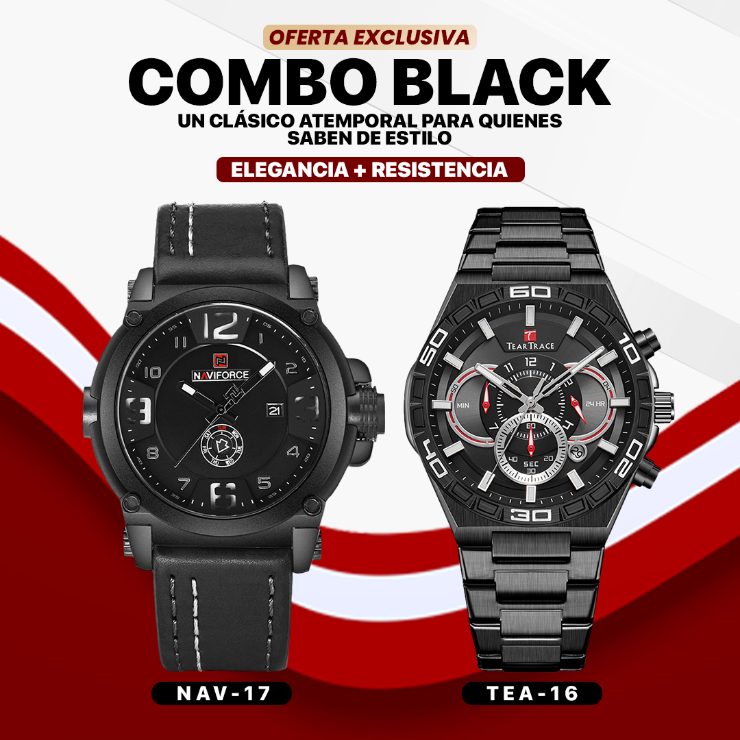 Combo Exclusivo #6: NAVIFORCE + TEARTRACE | NAV-17 / TEA-16