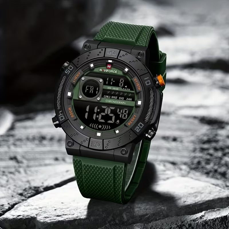 RELOJ NAVIFORCE NF9241T ORIGINAL NEGRO, VERDE PLATA Y VERDE | NAV-211, NAV-212, NAV-213