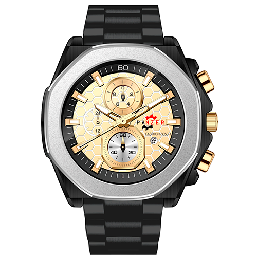 RELOJ PANZER ORIGINAL - ELEGANTE NEGRO | PAN-19