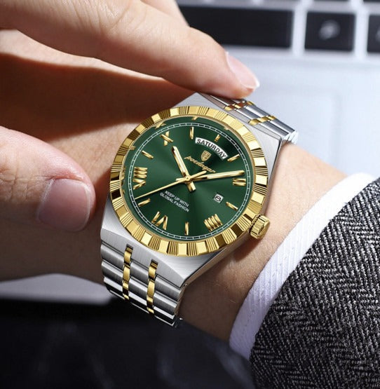 POE-43-RELOJ PARA HOMBRE DE ACERO 2