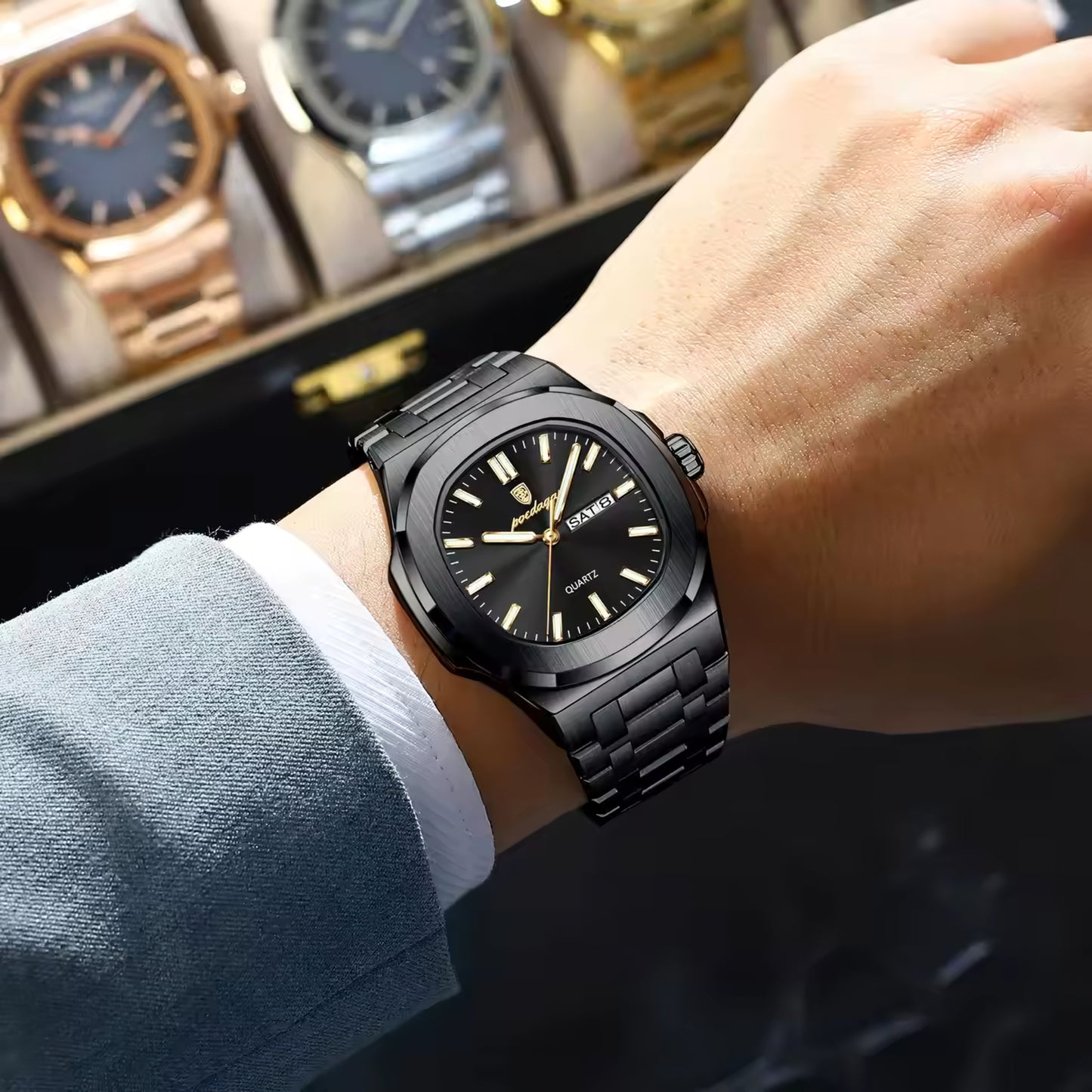 RELOJ POEDAGAR ORIGINAL - ELEGANTE | POE-14, POE-15, POE-16, POE-17, POE-65