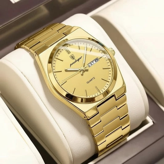 RELOJ POEDAGAR ORIGINAL - ELEGANTE DORADO | POE-9