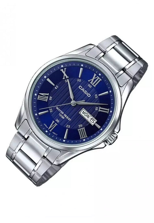 RELOJ CASIO MTP-1384D-2AVDF ORIGINAL AZUL | SKU: CAS-134 para hombre