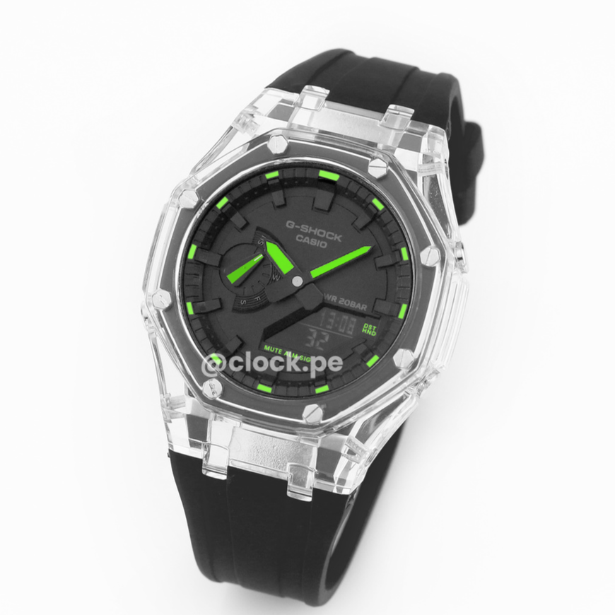 RELOJ G-SHOCK - DEPORTIVO OAK GREEN CASUAL | G-S-317 PARA HOMBRE