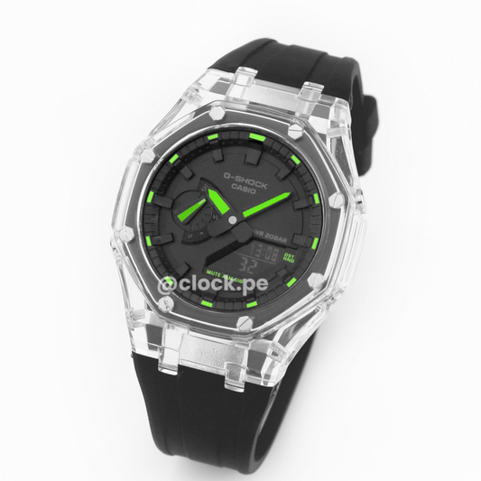 RELOJ G-SHOCK - DEPORTIVO OAK GREEN CASUAL | G-S-317 PARA HOMBRE