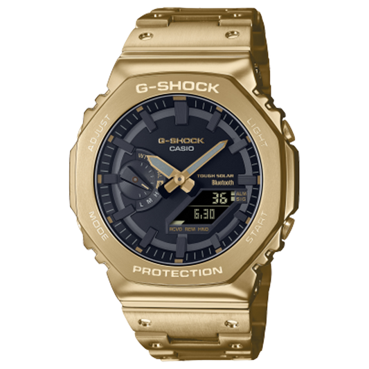 RELOJ G-SHOCK OAK STEEL GOLD ELEGANTE | GA-2100 TOP
