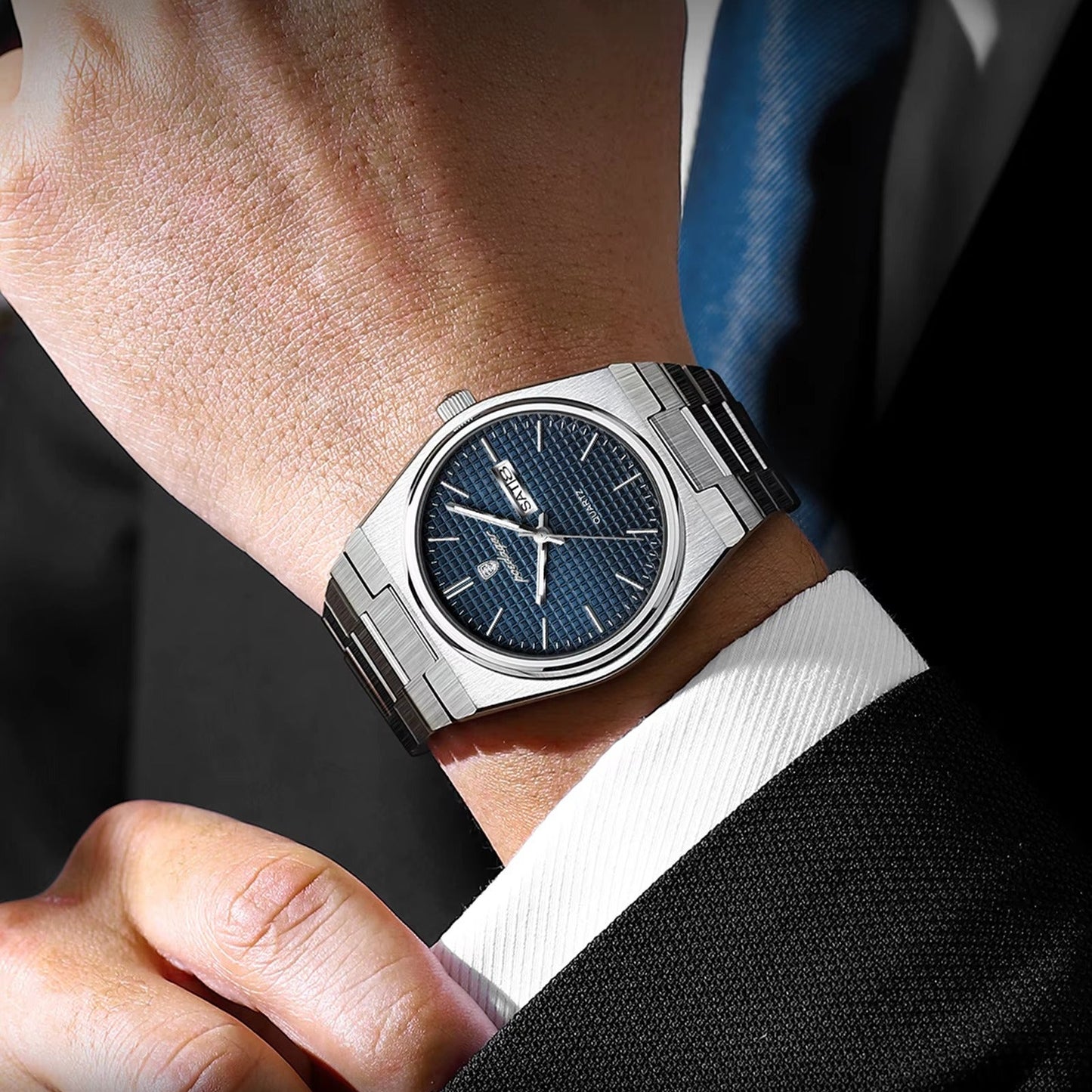 RELOJ POEDAGAR ORIGINAL - ELEGANTE PLATEADO | POE-34