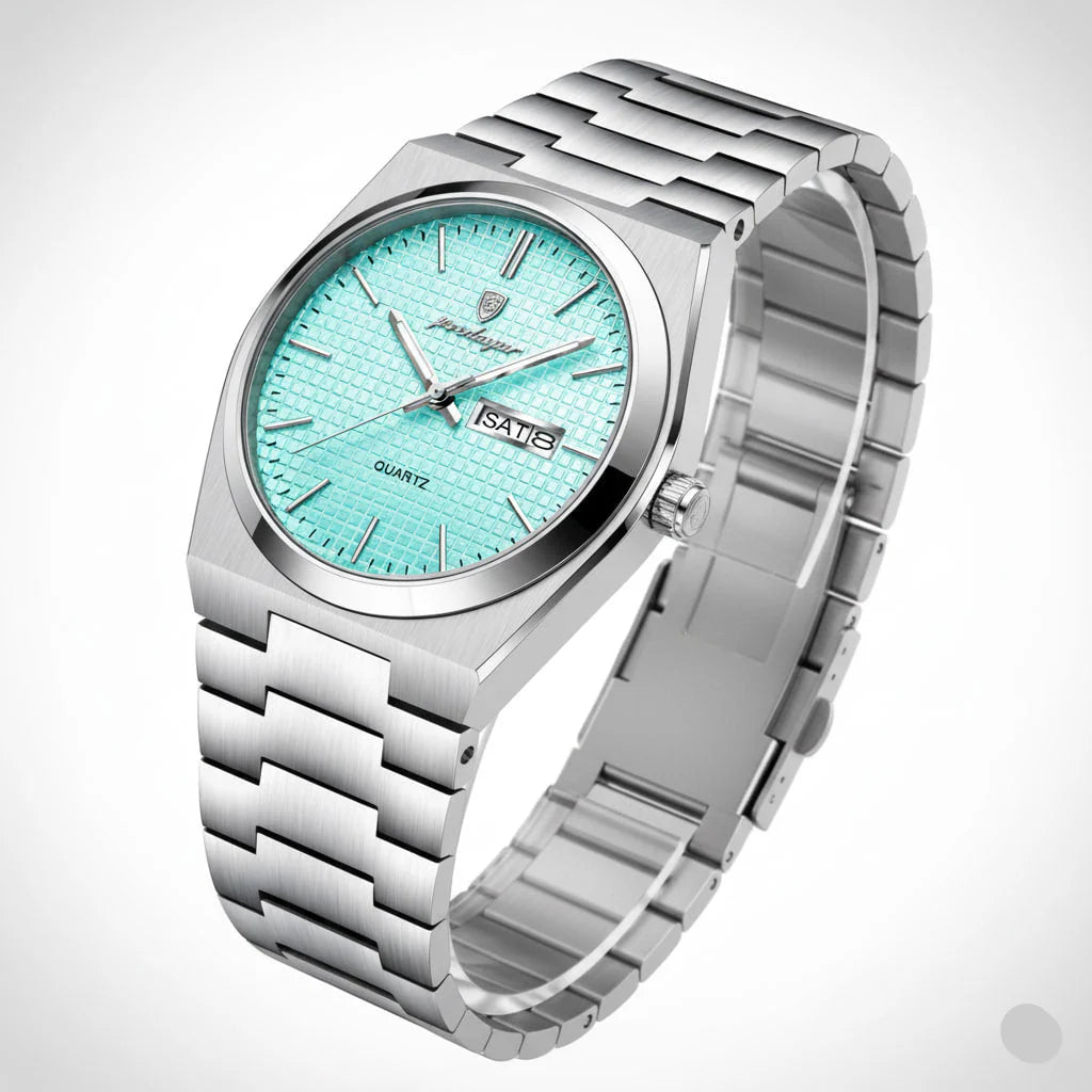 RELOJ POEDAGAR ORIGINAL - ELEGANTE PLATEADO | POE-35