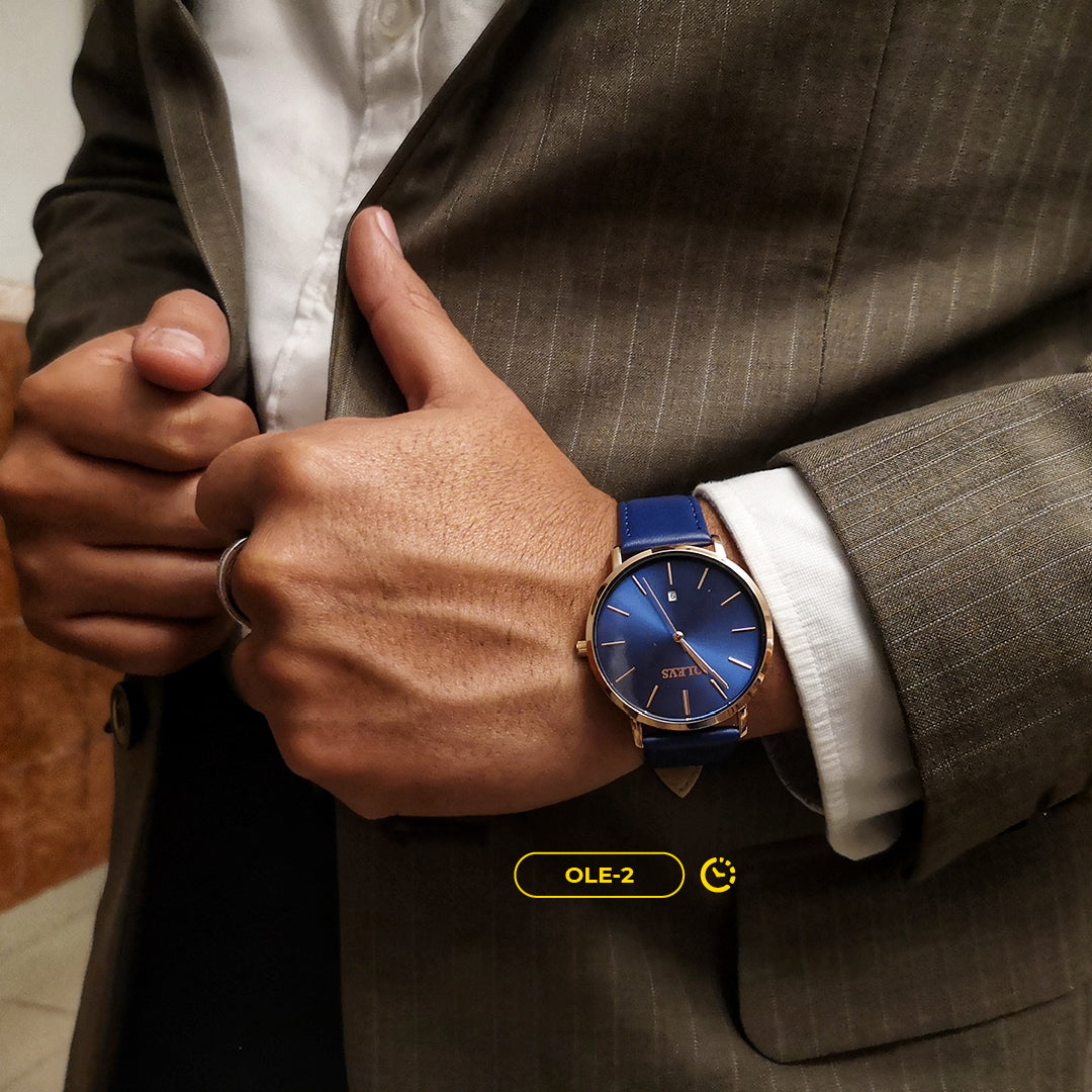 Reloj_Olevs_5869G_Azul_Clásico_OLE-2 para Hombre
