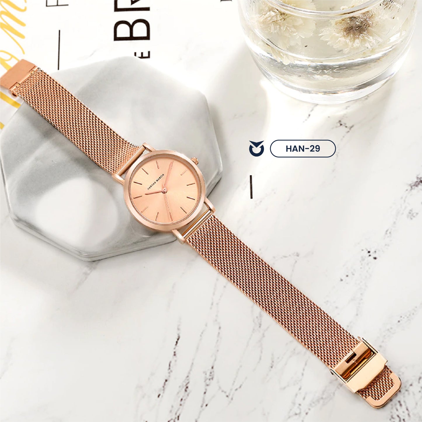 RELOJ HANNAH MARTIN - BRONCE CASUAL | HAN-1, HAN-2, HAN-3, HAN-4, HAN-29