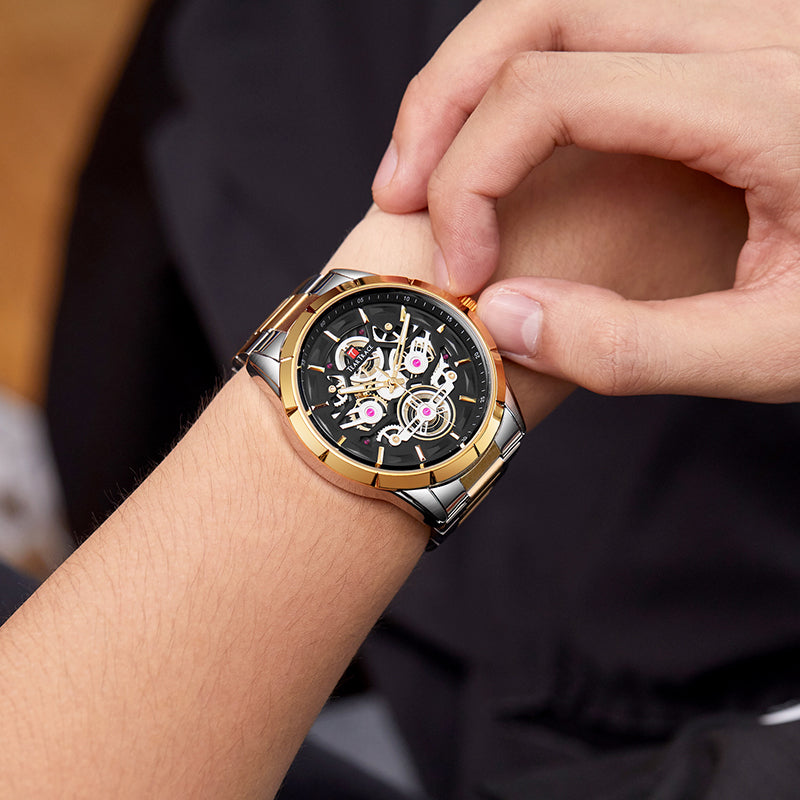 Reloj de Acero Inoxidable
Movimiento de cuarzo
Tear Trace 6041
Para hombre