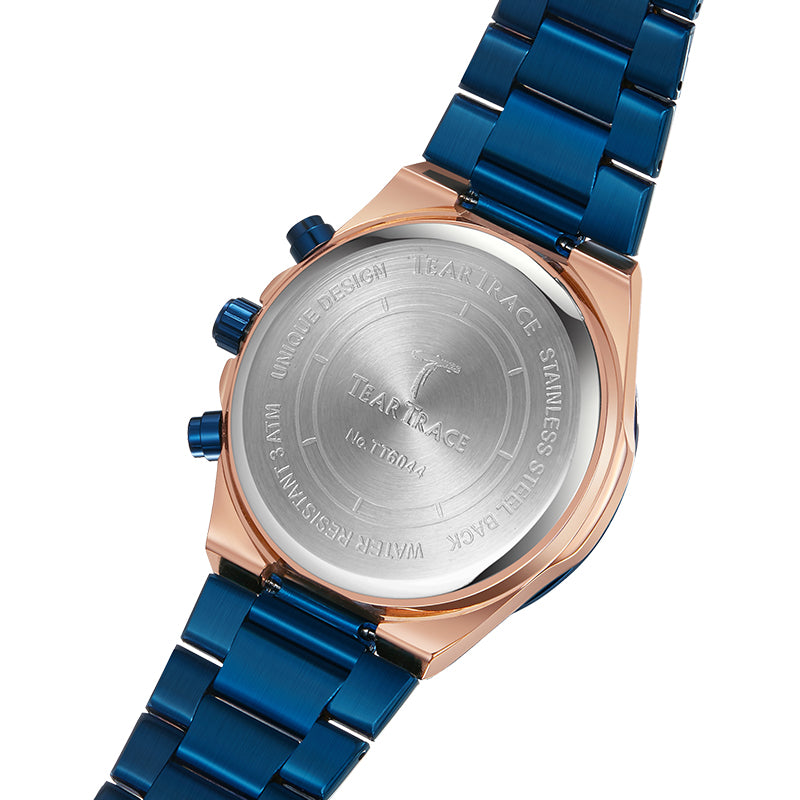 Reloj de Acero Inoxidable
Movimiento de cuarzo
Tear Trace 6044
Para hombre