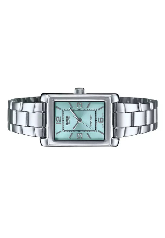 RELOJES CASIO ORIGINAL LTP-1234DD-2ADF PLATEADO | CAS-181