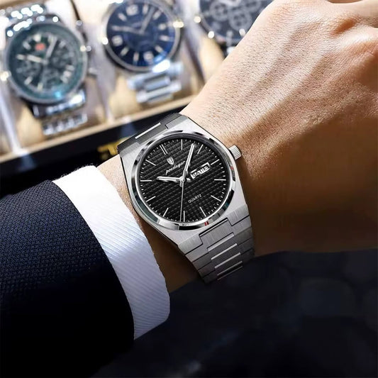 RELOJ POEDAGAR ORIGINAL - ELEGANTE PLATEADO | POE-36