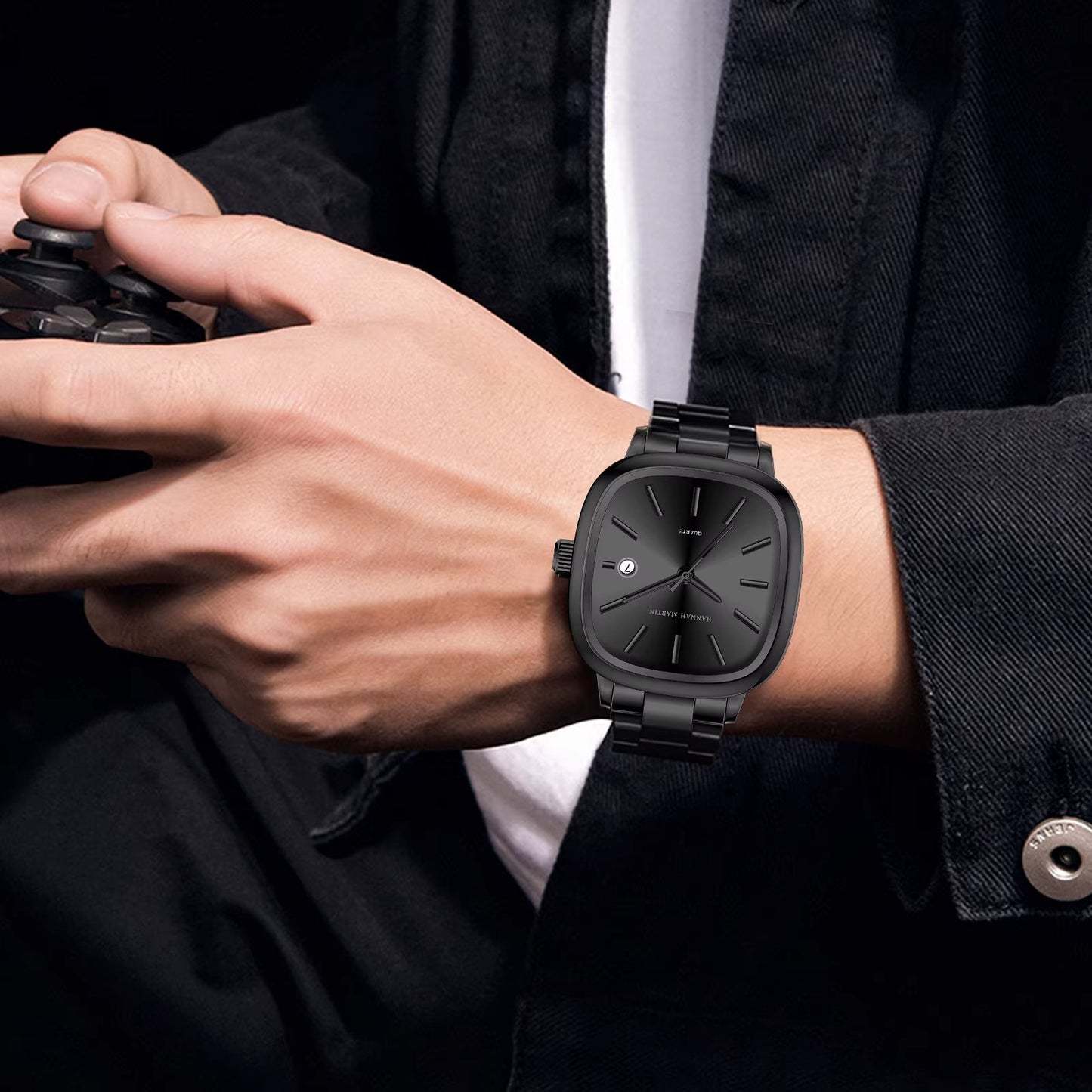 RELOJ HANNAH MARTIN ORIGINAL - ELEGANTE NEGRO | HAN-106