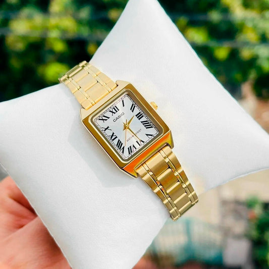 RELOJES CASIO ORIGINAL LTP-V007G-9BUDF DORADO | CAS-166