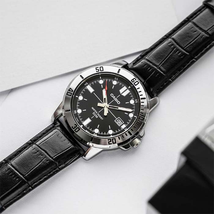 RELOJ CASIO CUERO MTP-VD01L-1E | SKU: CAS-26