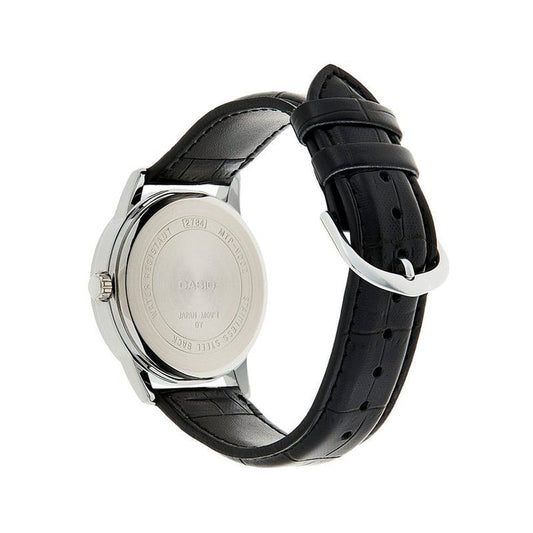 RELOJ CASIO CUERO AZUL MTP-V002L-1B3 | SKU: CAS-4