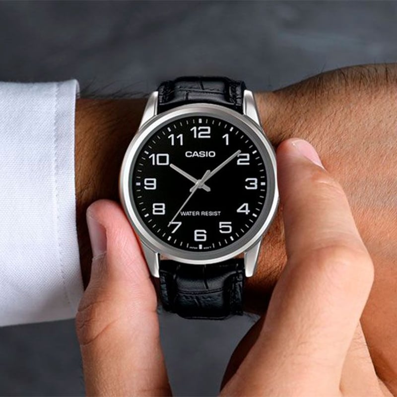 RELOJ CASIO CUERO MTP-V001L-1B | SKU: CAS-31