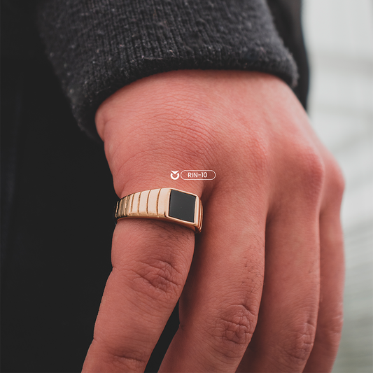 ANILLO ECO DORADO | RIN-10