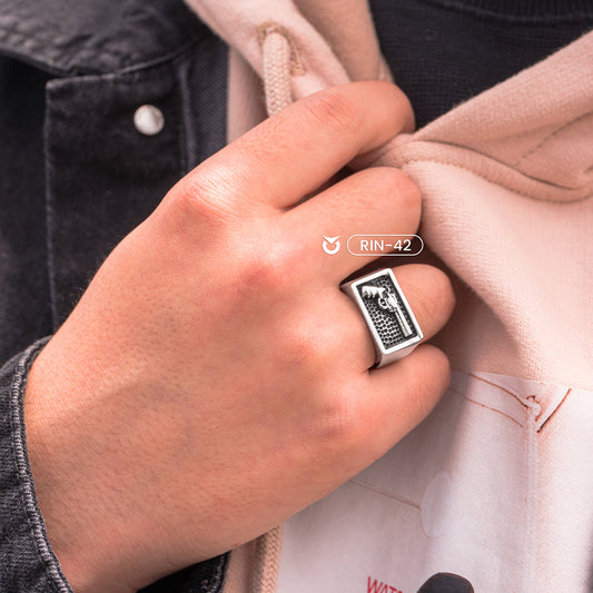 ANILLO PISTOL PLATA | RIN-42 (3)