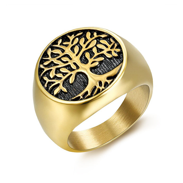 ANILLO ÁRBOL DE LAVI DORADO | RIN-38(1)
