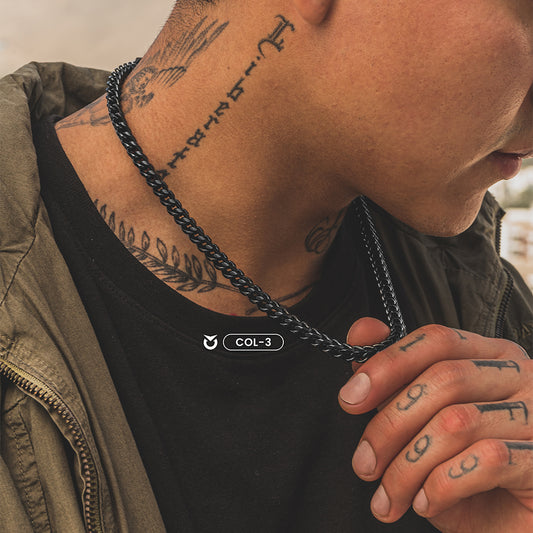 COLLAR FRANCO ULTRA BLACK | COL-3 PARA HOMBRE